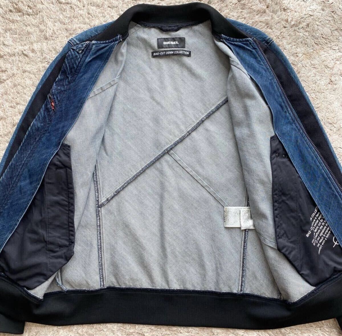未使用級/Lサイズ相当○DIESEL ディーゼル デニム ジャケット 未使用級/Lサイズ相当○DIESEL ディーゼル デニム ジャケット