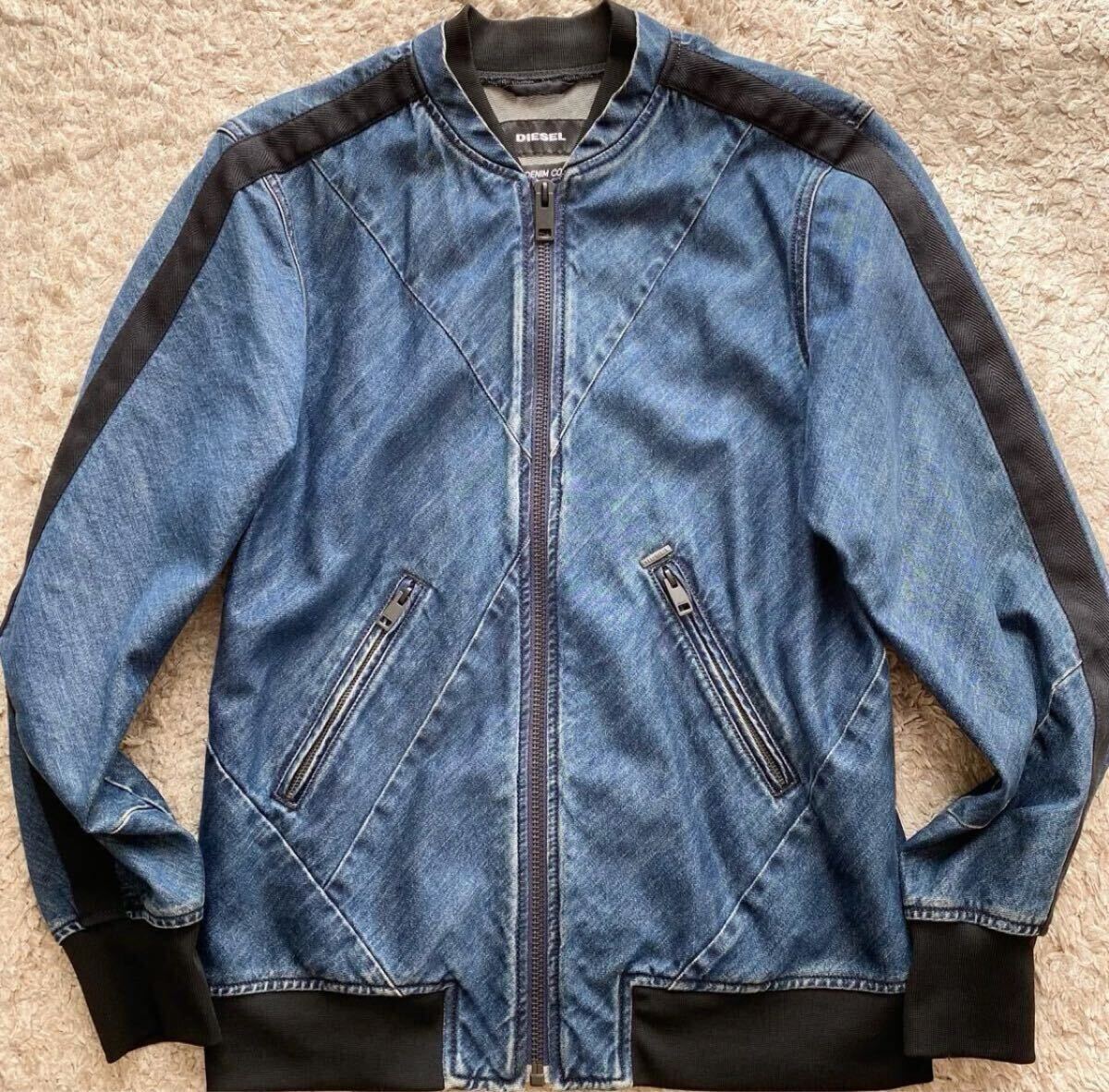 未使用級/Lサイズ相当○DIESEL ディーゼル デニム ジャケット 未使用級/Lサイズ相当○DIESEL ディーゼル デニム ジャケット