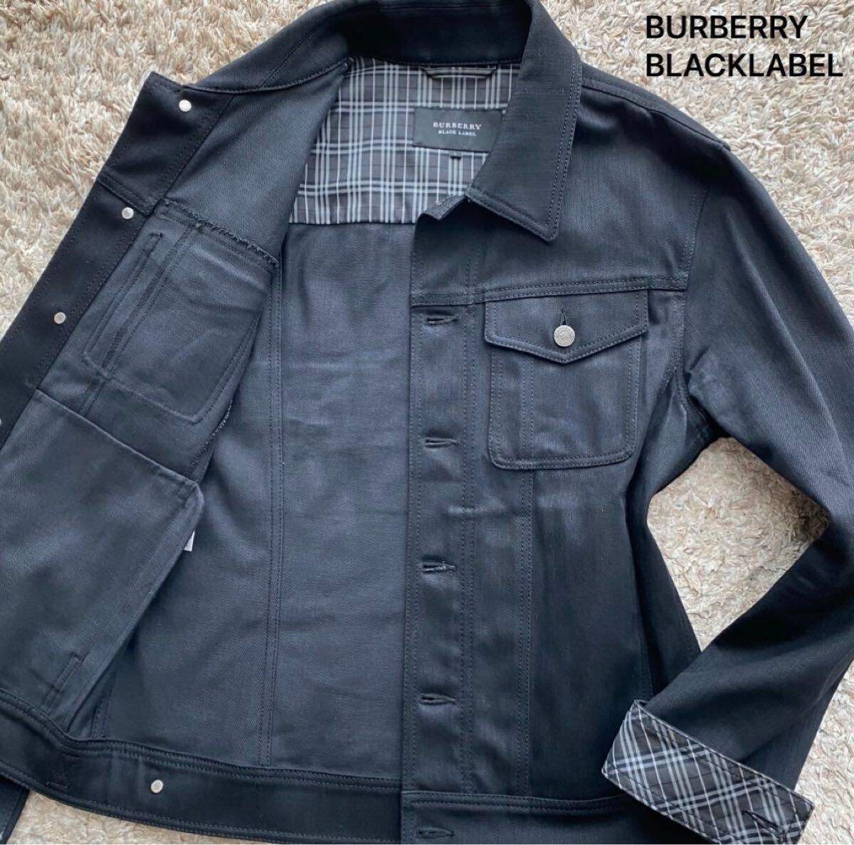 未使用級○Lサイズ○BURBERRY BLACKLABEL バーバリーブラック 未使用級○Lサイズ○BURBERRY BLACKLABEL バーバリーブラック