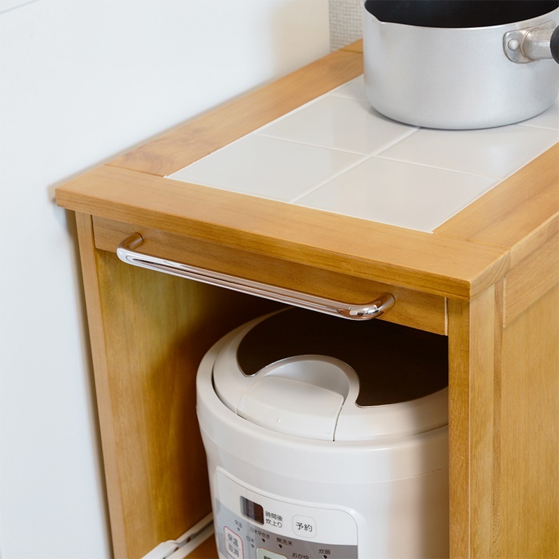 キッチンワゴン（ナチュラル）　MW-6709NA