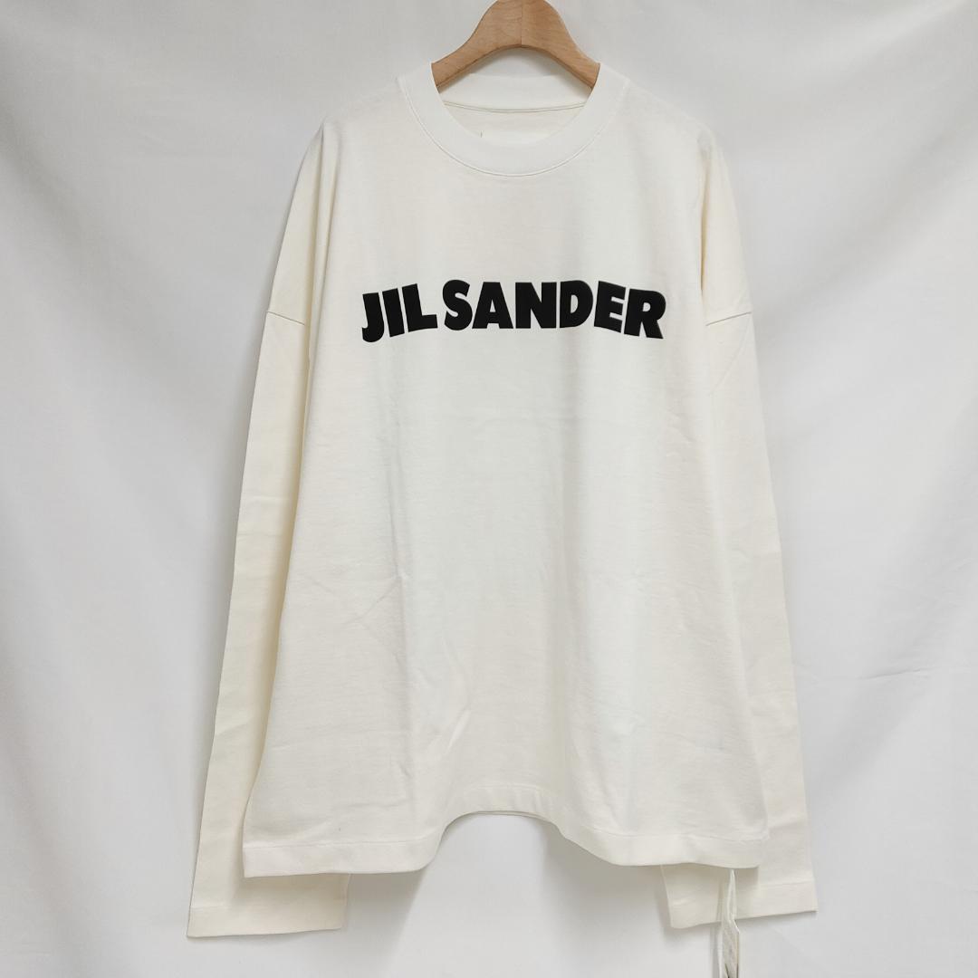 新品 未使用 JIL SANDER ロングスリーブTシャツ 定番ロゴTシャツ 新品 未使用 JIL SANDER ロングスリーブTシャツ 定番ロゴTシャツ