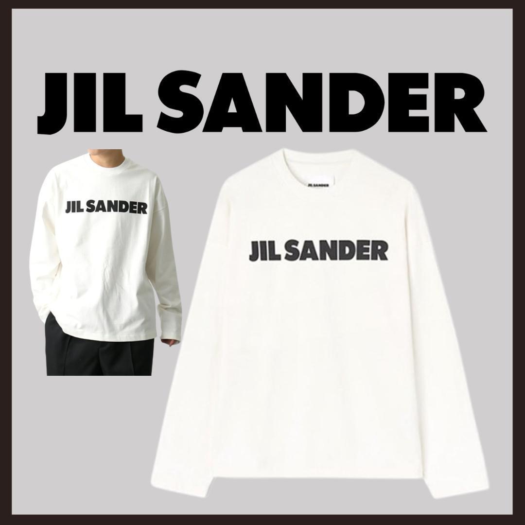 新品 未使用 JIL SANDER ロングスリーブTシャツ 定番ロゴTシャツ 新品 未使用 JIL SANDER ロングスリーブTシャツ 定番ロゴTシャツ