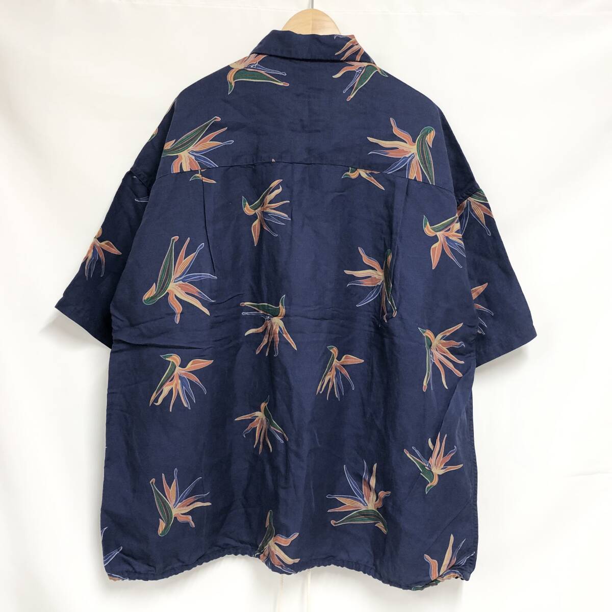 ○★新品未使用　nanamica（ナナミカ）　アロハショーツ　36　ネイビー ○☆新品未使用 nanamica（ナナミカ） アロハショーツ 36