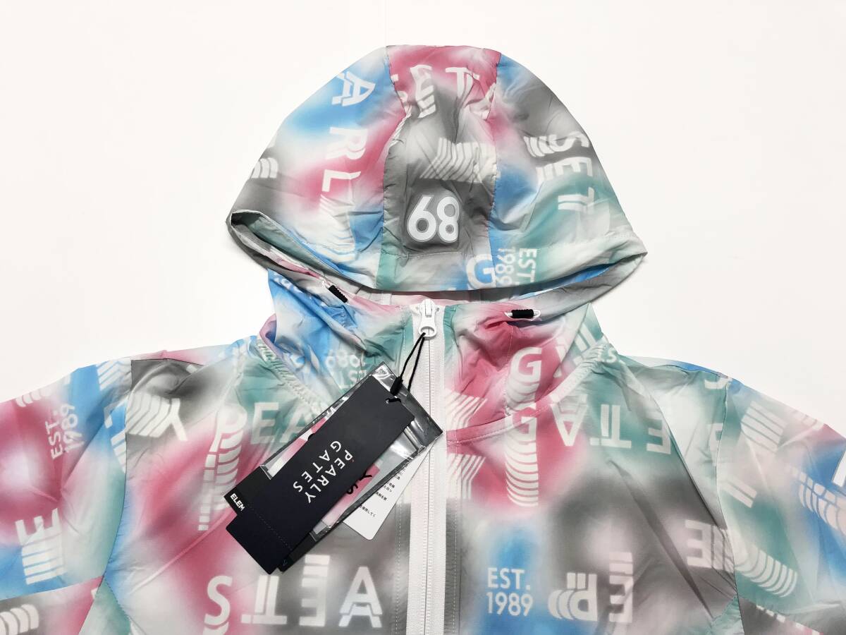 新品未使用 PEARLY GATES(パーリーゲイツ) ロゴ総柄 ジップ 新品未使用 PEARLY GATES(パーリーゲイツ) ロゴ総柄 ジップ