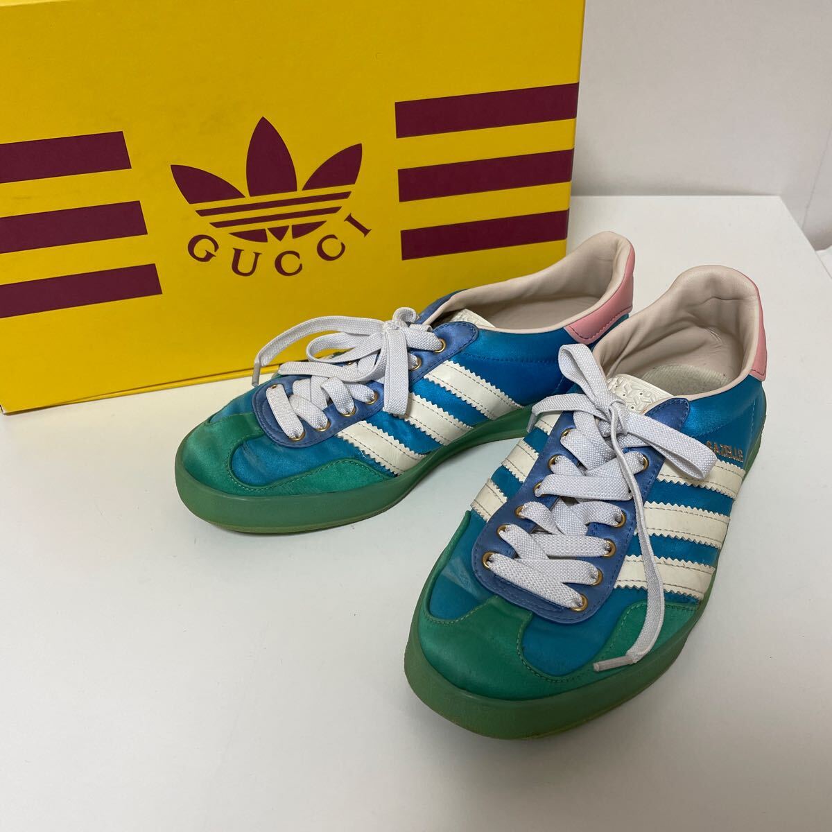 GUCCI×adidas グッチ アディダスコラボ ガゼル スニーカー GUCCI×adidas グッチ アディダスコラボ ガゼル スニーカー