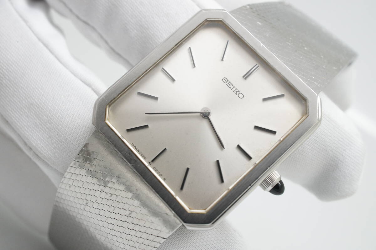 D103○作動良好 SEIKO セイコー 2620-5070 クレドール アシエ