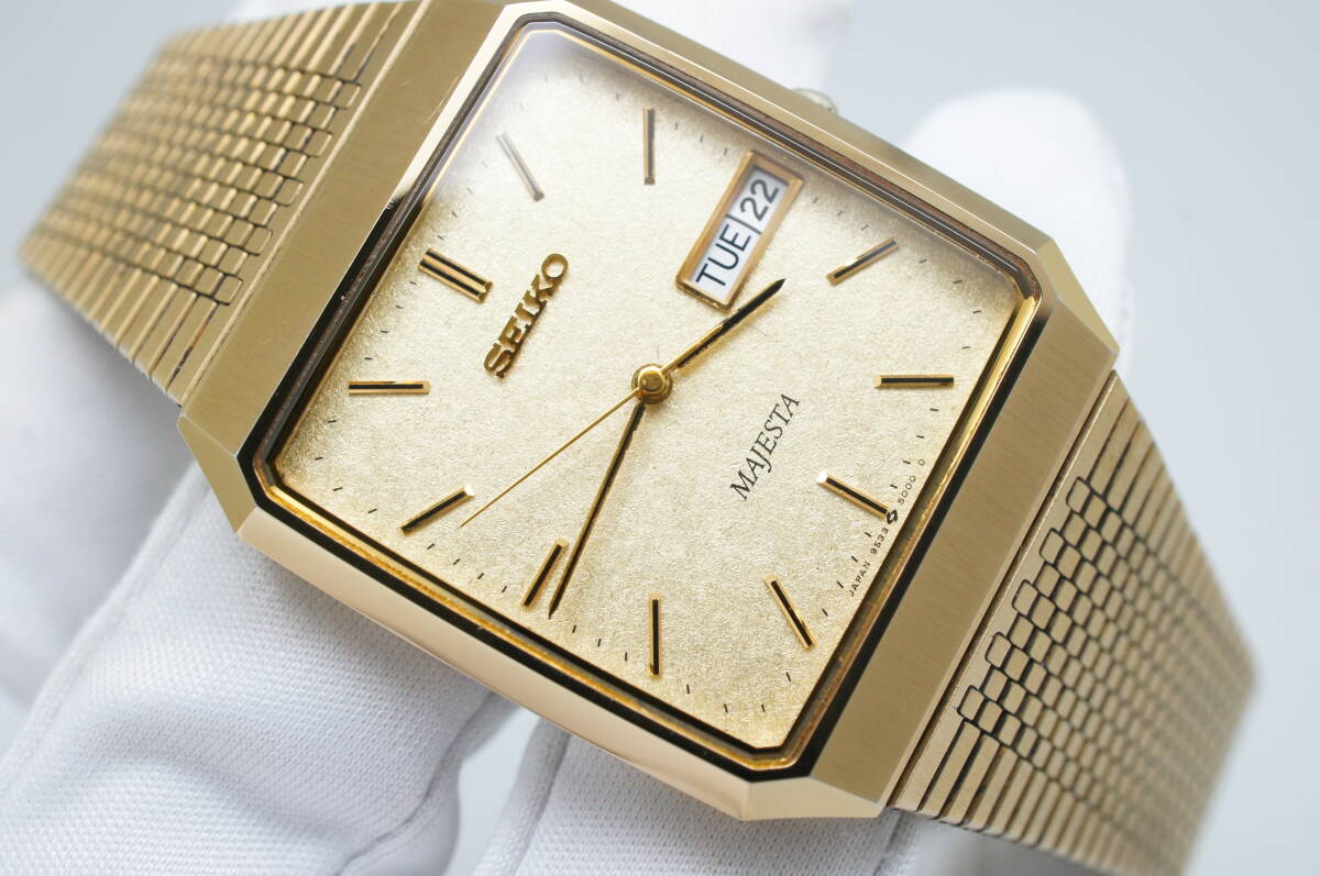 D120○作動良好 SEIKO セイコー MAJESTA マジェスタ 9533-5000 D120○作動良好 SEIKO セイコー MAJESTA マジェスタ 9533-5000