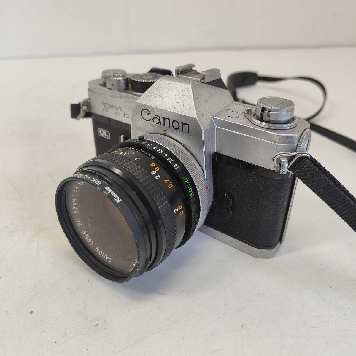 ZY Canon キャノン FTb フィルムカメラ FD50mm 1:1.8 S.C QL ZY Canon キャノン FTb フィルムカメラ FD50mm 1:1.8 S.C QL