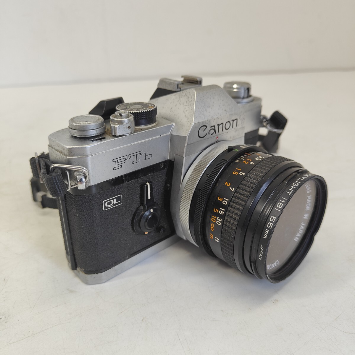ZY Canon キャノン FTb フィルムカメラ FD50mm 1:1.8 S.C QL ZY Canon キャノン FTb フィルムカメラ FD50mm 1:1.8 S.C QL