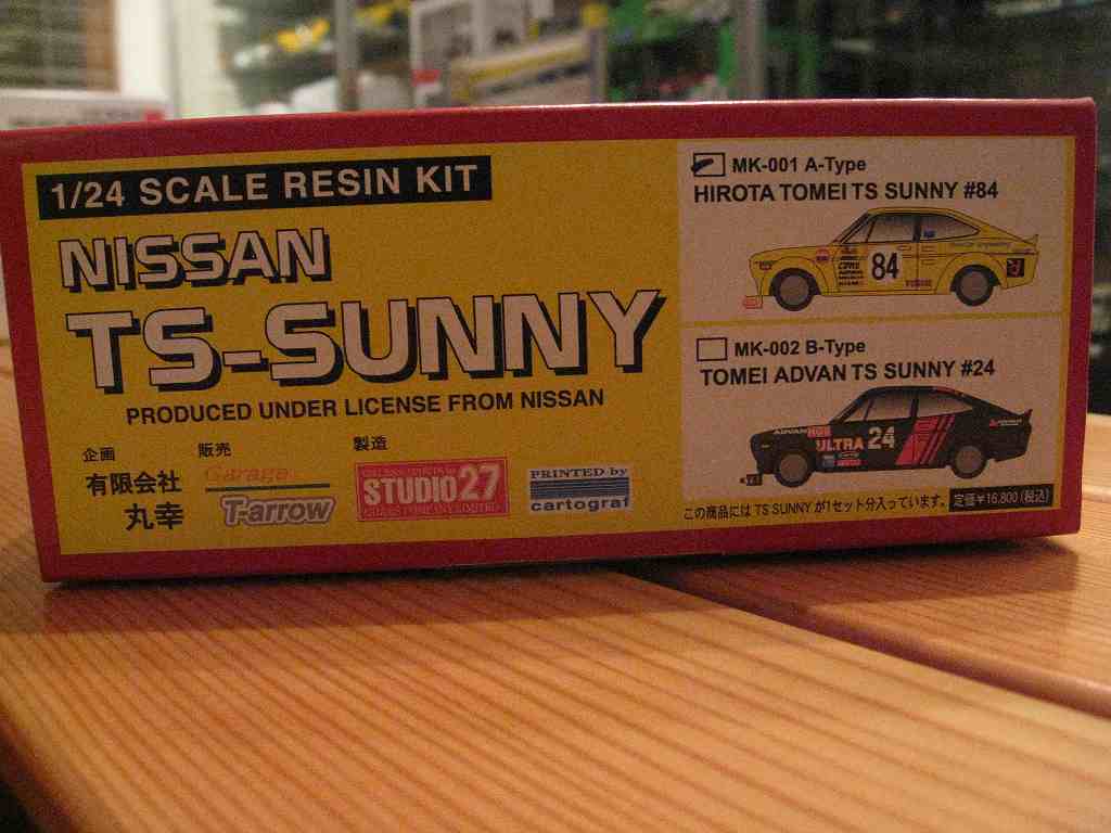 即決☆希少スタジオ27特注 1/24日産TSサニー HIROTA東名TS SUNNY 即決☆希少スタジオ27特注 1/24日産TSサニー HIROTA東名TS SUNNY