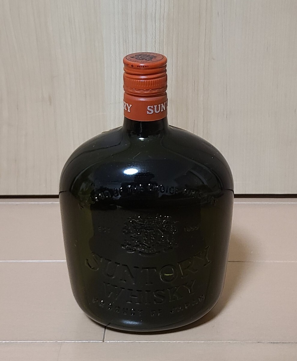 SUNTORY サントリー オールドウィスキー 寿 【空瓶】 木彫り 熊 SUNTORY サントリー オールドウィスキー 寿 【空瓶】 木彫り 熊