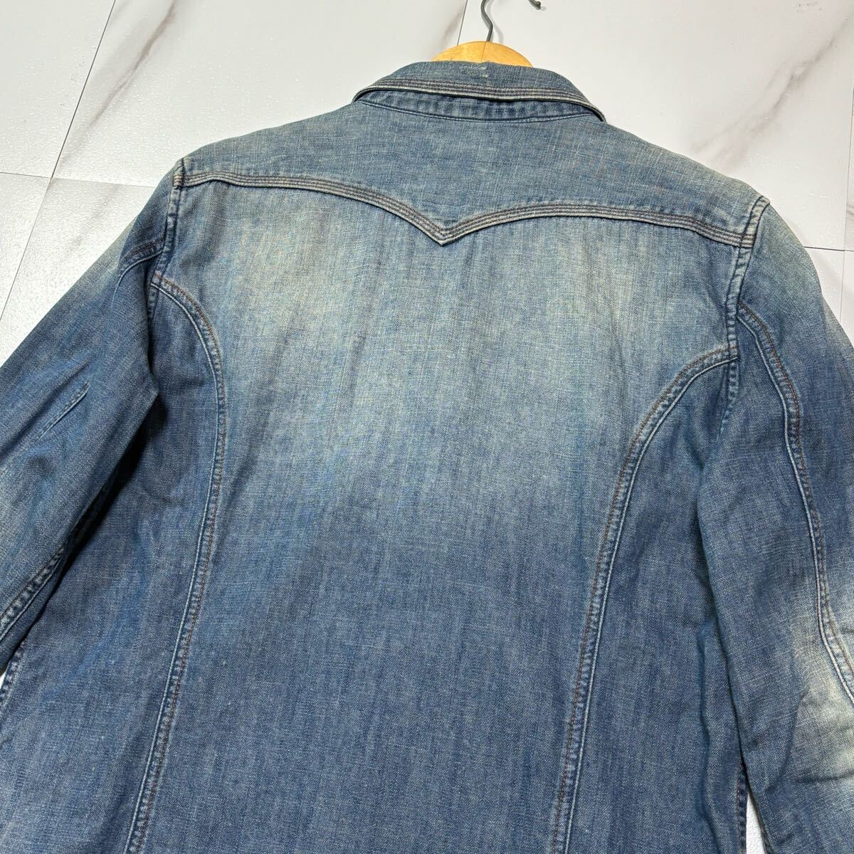 希少/ Lサイズ DIESEL ディーゼル デニムジャケット デニム 希少/ Lサイズ DIESEL ディーゼル デニムジャケット デニム