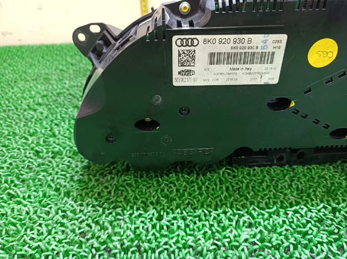 アウディ スピードメーター A4アバント DBA-8KCDN, 2010 #hyj NSP236021