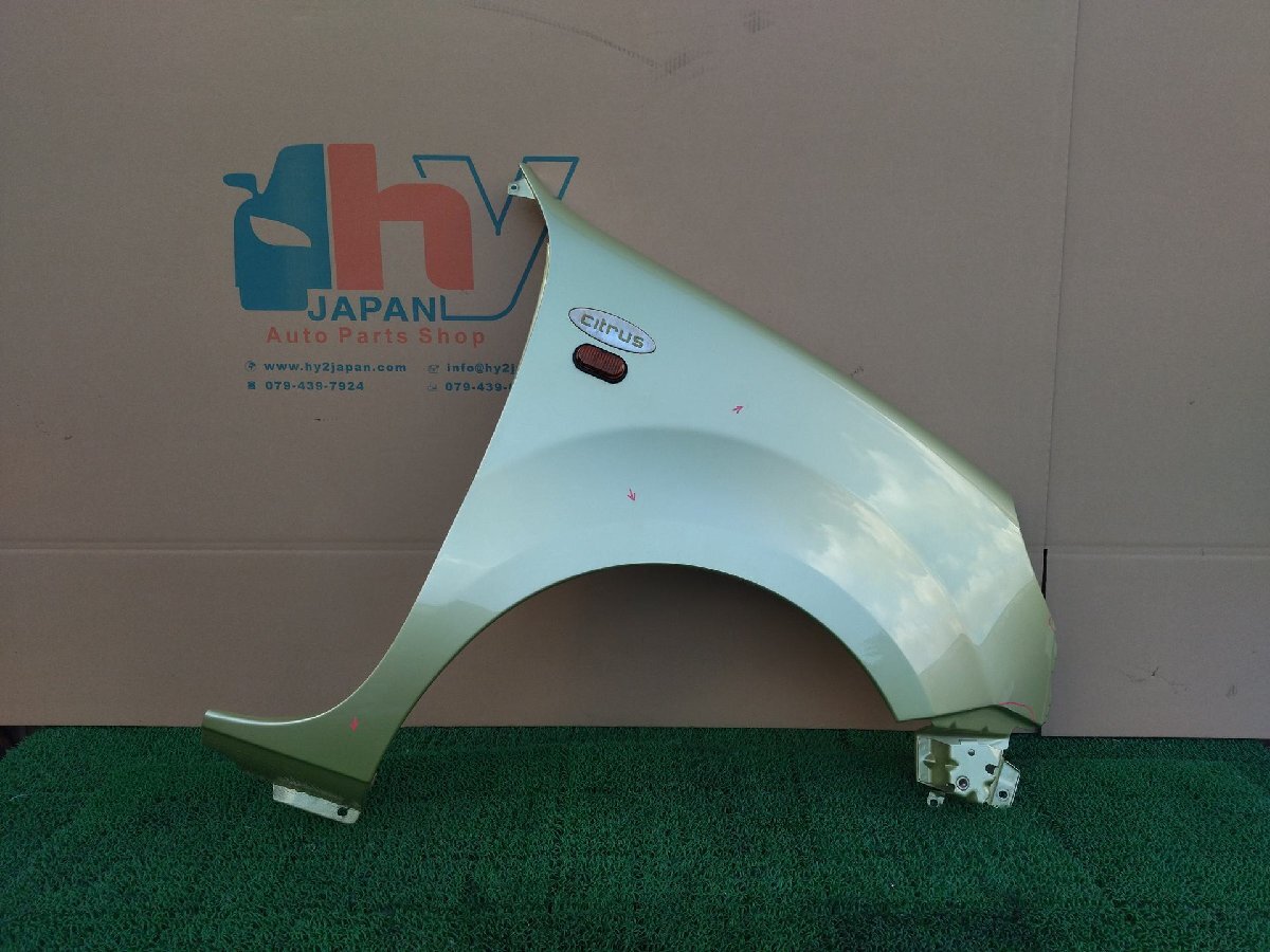 ルノー 右 フロントフェンダー カングー GH-KCK4M, 2004 #hyj NSP234286
