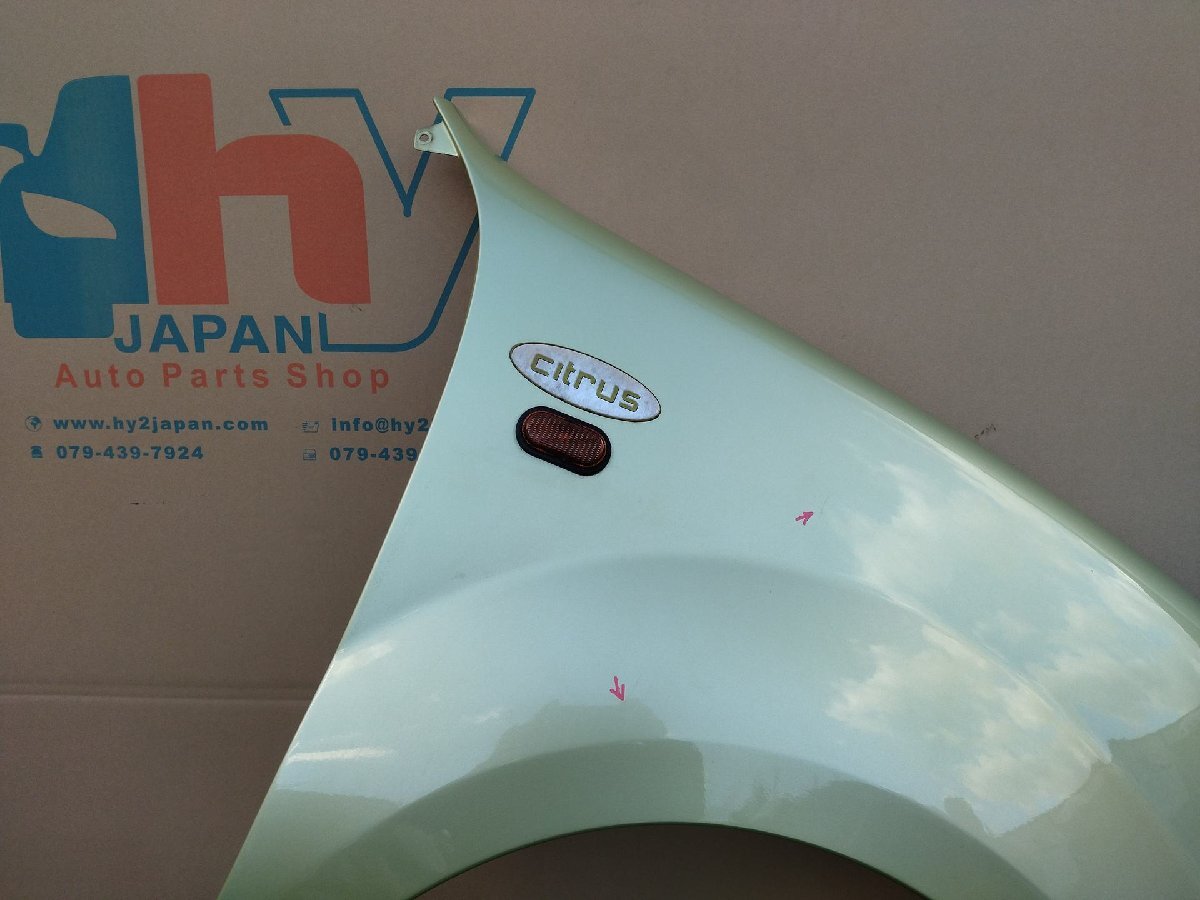 ルノー 右 フロントフェンダー カングー GH-KCK4M, 2004 #hyj NSP234286
