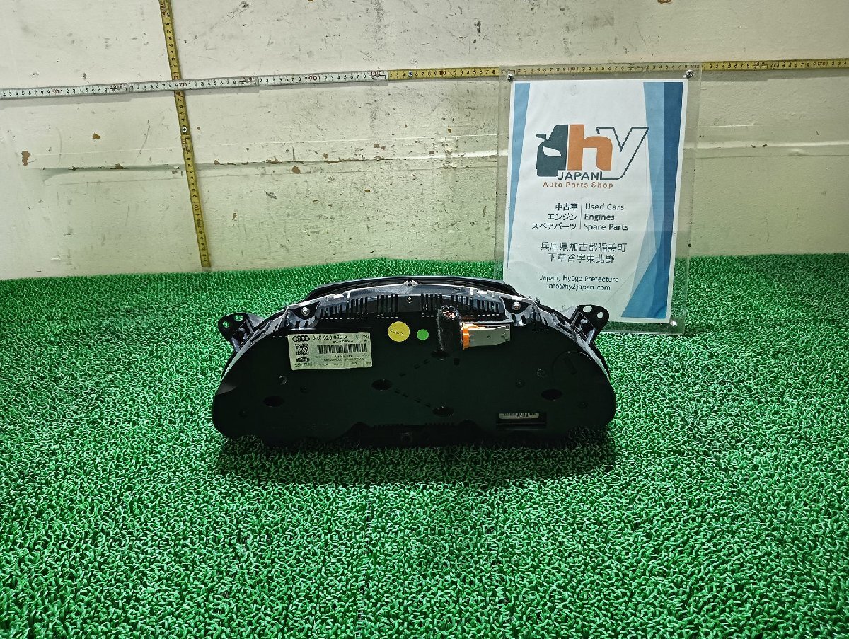 アウディ スピードメーター A4アバント ABA-8KCDH, 2009 #hyj NSP234617
