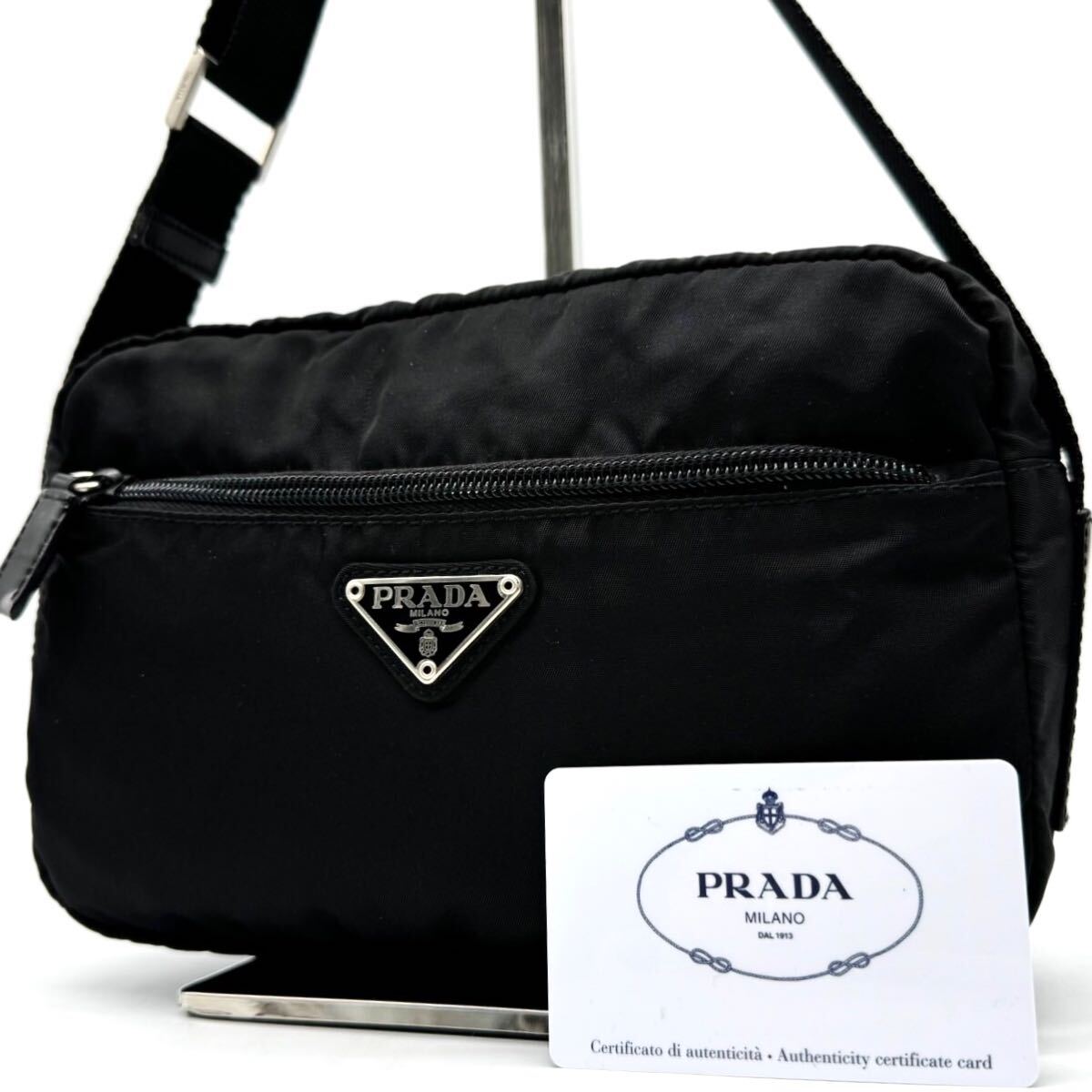 3465【美品】PRADA プラダ ショルダーバッグ カメラバッグ 斜め 3465【美品】PRADA プラダ ショルダーバッグ カメラバッグ 斜め