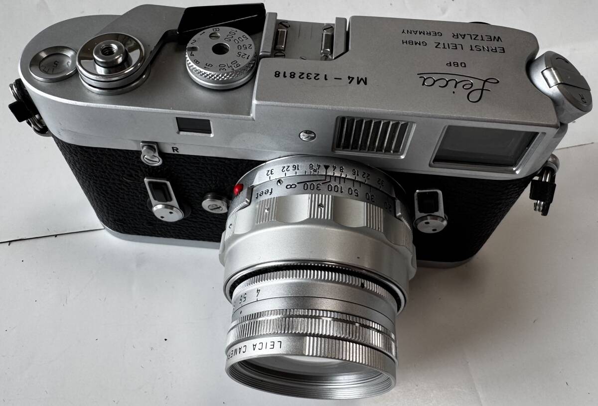美品 LEICA ライカ M4 DBP ERNST LEITZ GMBH WETZLAR シルバー 美品 LEICA ライカ M4 DBP ERNST LEITZ GMBH WETZLAR シルバー