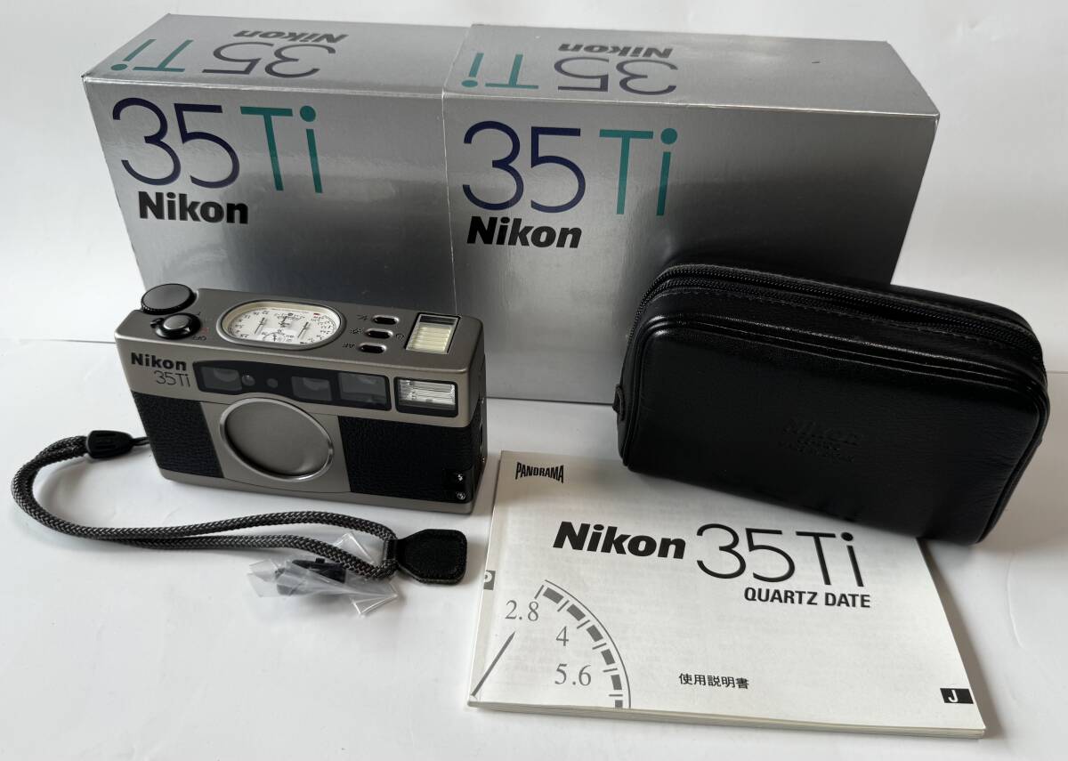 美品 動作品 Nikon 35Ti NIKKOR 35mm F2.8 ニコン コンパクト 美品 動作品 Nikon 35Ti NIKKOR 35mm F2.8 ニコン コンパクト