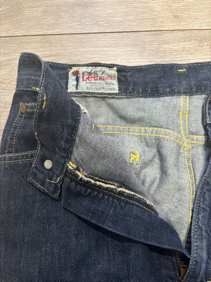 1円 希少 ビンテージ LEE Lee lee 40s 50s 60s 革パッチ 極美品