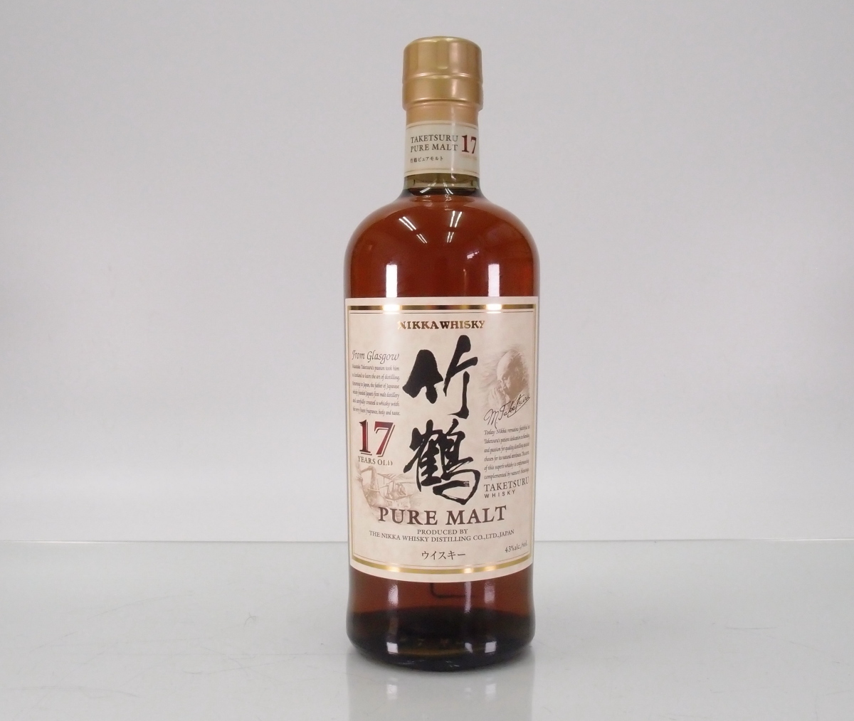★希少古酒！ニッカウヰスキー竹鶴17年ピュアモルト43度700ml 【未開栓品・送料無料】-7