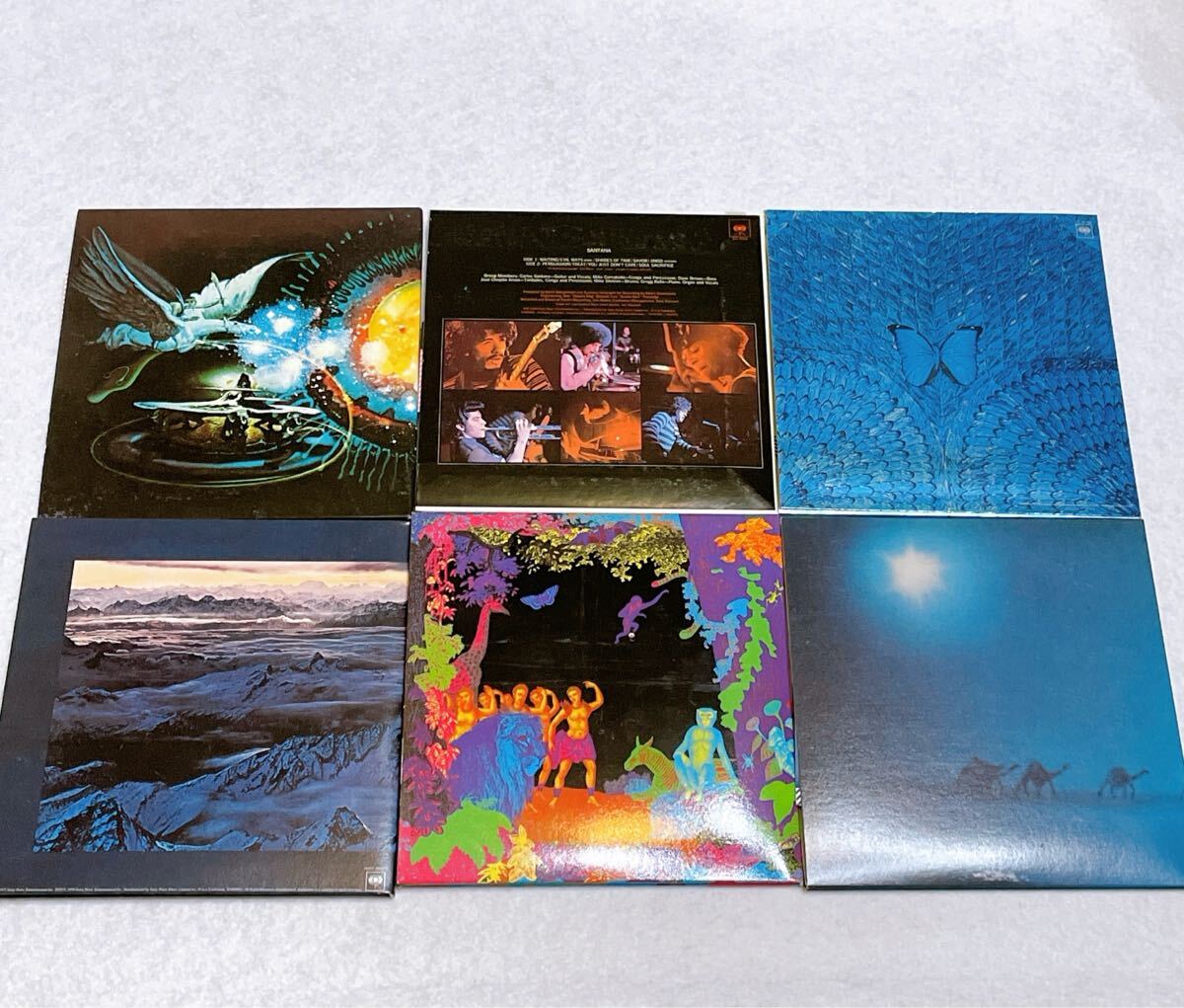 サンタナ SANTANA 紙ジャケット仕様 帯付き CD6枚セット 完全生産限定盤 ムーンフラワー/キャラバンサライ/アミーゴ/サンタナⅢ/不死蝶