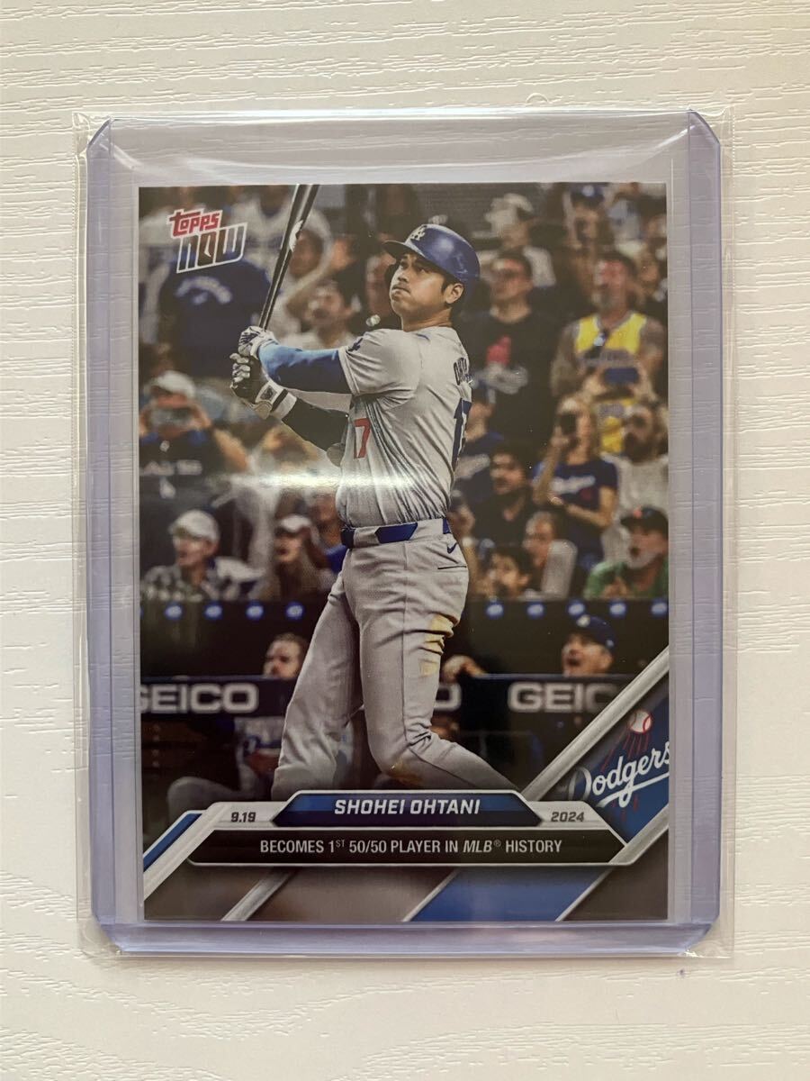 2024 Topps Now 大谷翔平 50/50 メジャー史上初 50本塁打 50盗塁 2024 Topps Now 大谷翔平 50/50 メジャー史上初 50本塁打 50盗塁