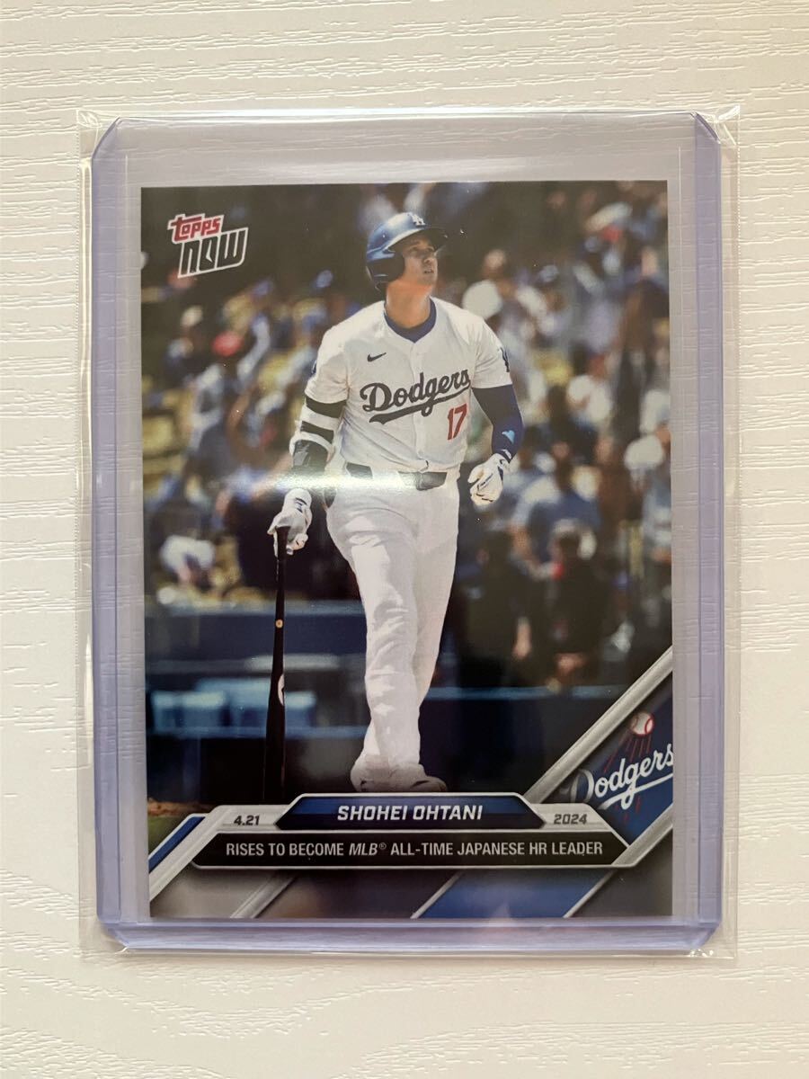 2024 Topps Now 大谷翔平 メジャー日本人最多ホームラン記録 2024 Topps Now 大谷翔平 メジャー日本人最多ホームラン記録