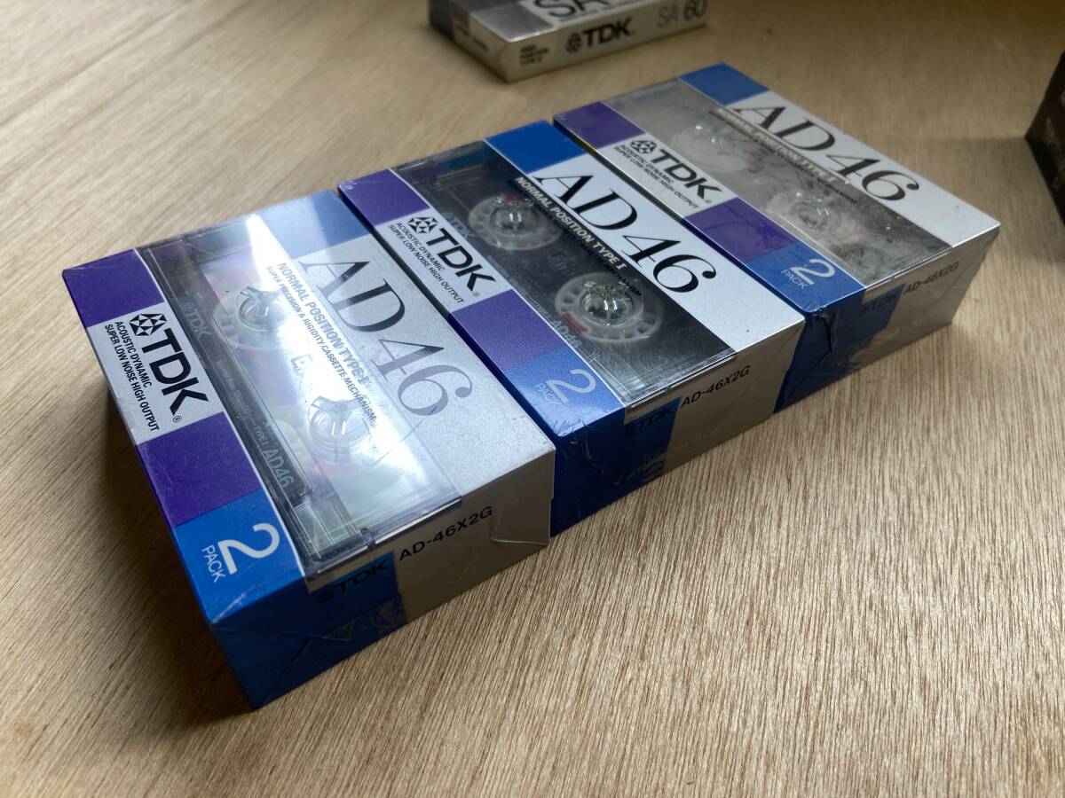 TDK AD46 SA60 AR-X MA-XG AE30 AE46 SF46 他 カセットテープ TDK AD46 SA60 AR-X MA-XG AE30 AE46 SF46 他 カセットテープ
