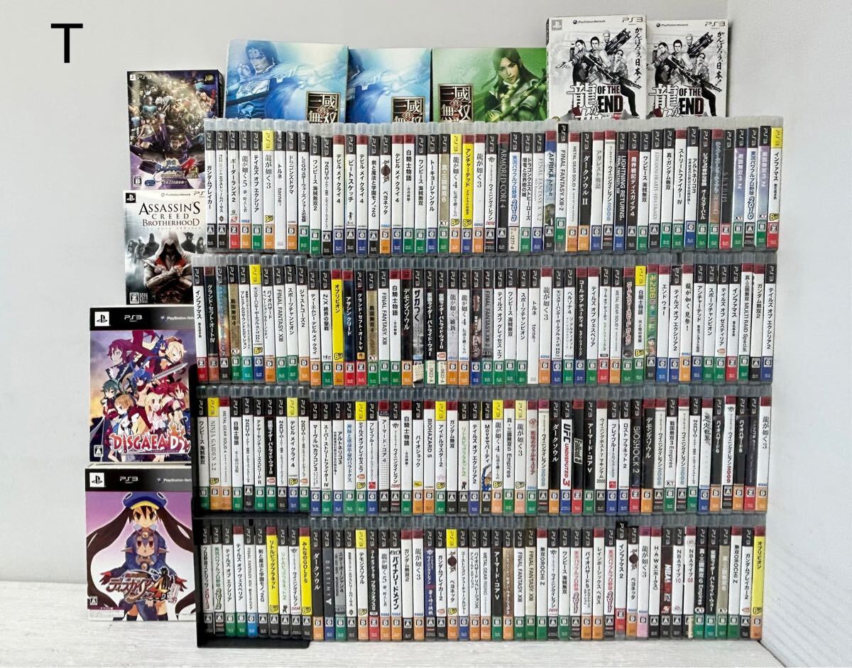 T ジャンク!1円〜 PS3 ゲームソフト 計208本 約28kg T ジャンク!1円〜 PS3 ゲームソフト 計208本 約28kg