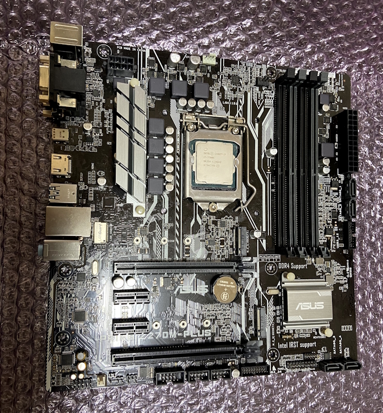 パーツセット i7-7700k Z270 GTX690 剛力 オールアルミケース パーツセット i7-7700k Z270 GTX690 剛力 オールアルミケース