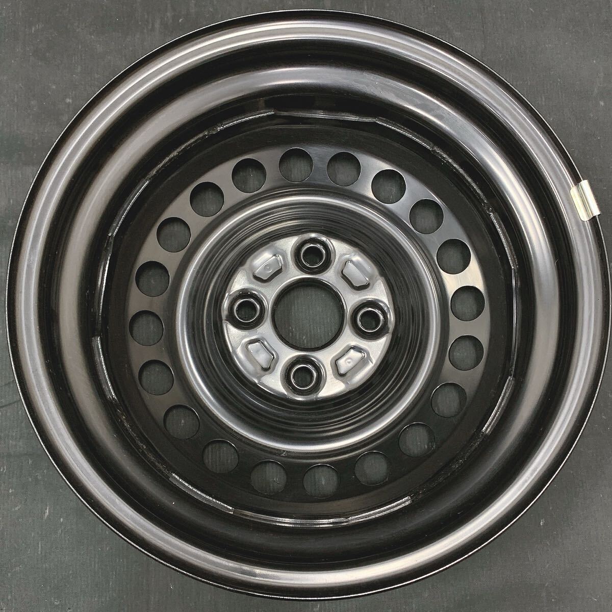 てなグッズや 新車外し ダイハツ ムーブキャンバス 純正 ホイール J14×4 1/2J タイヤ・ホイール