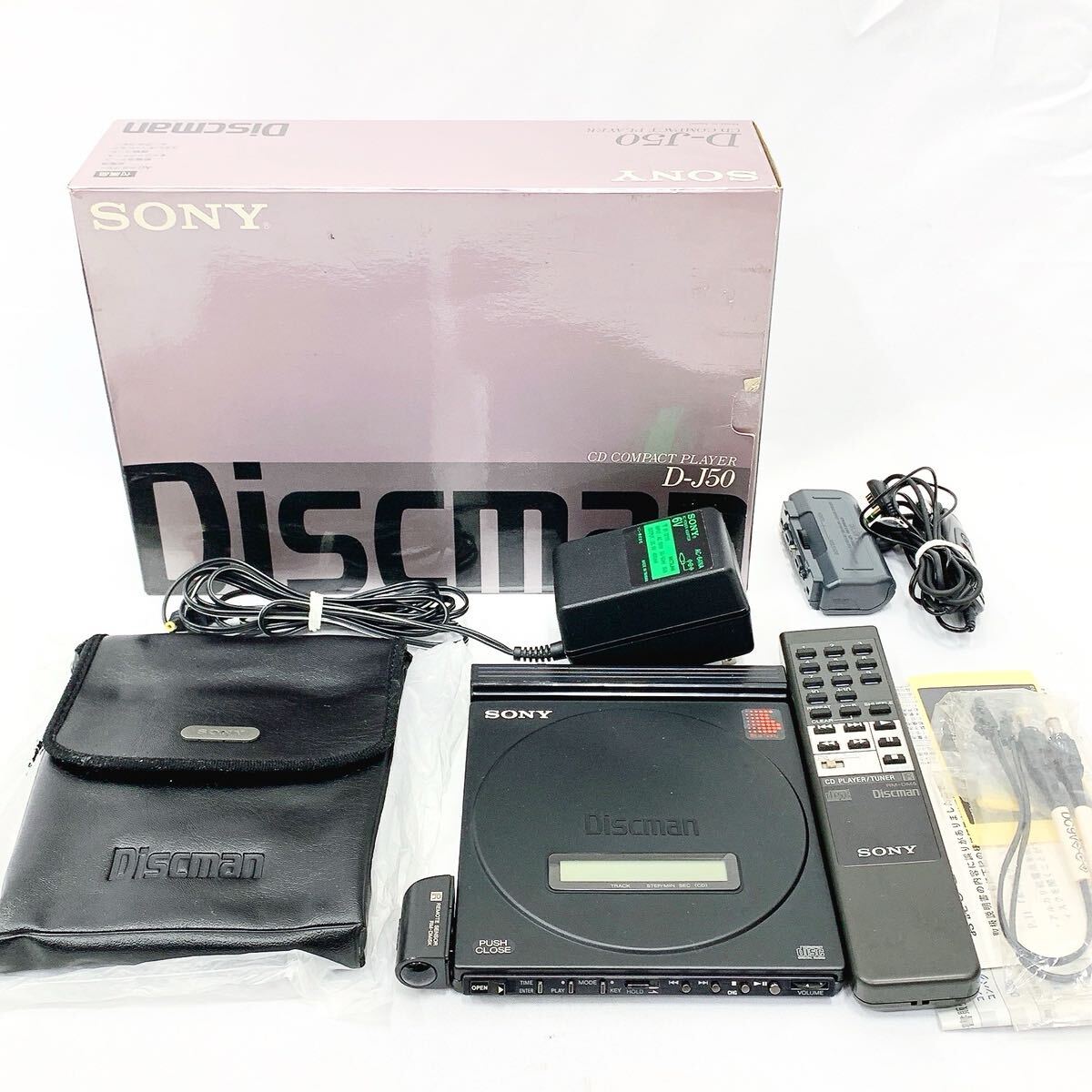 本体美品 動作品 SONY ソニー Discman ディスクマン D-J50 本体美品 動作品 SONY ソニー Discman ディスクマン D-J50