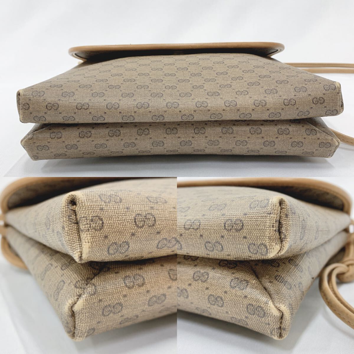 正規品 GUCCI オールドグッチ マイクロGG ショルダーバッグ 正規品 GUCCI オールドグッチ マイクロGG ショルダーバッグ