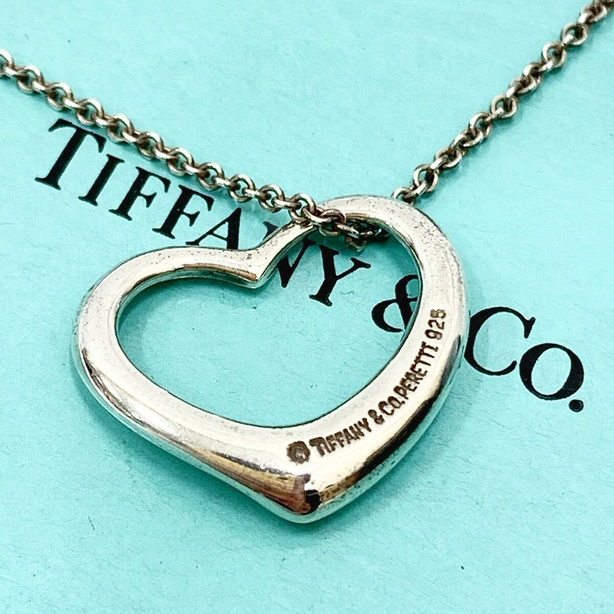 正規品 Tiffany&co. ティファニー オープンハートネックレス 正規品 Tiffany&co. ティファニー オープンハートネックレス