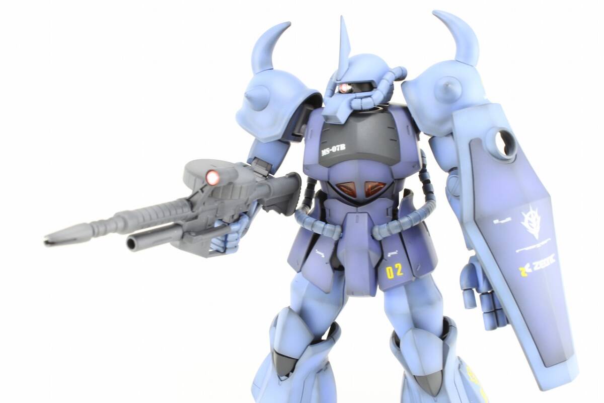 HGUC 1/144グフ＆旧キット 1/144ドダイYS 塗装済み完成品