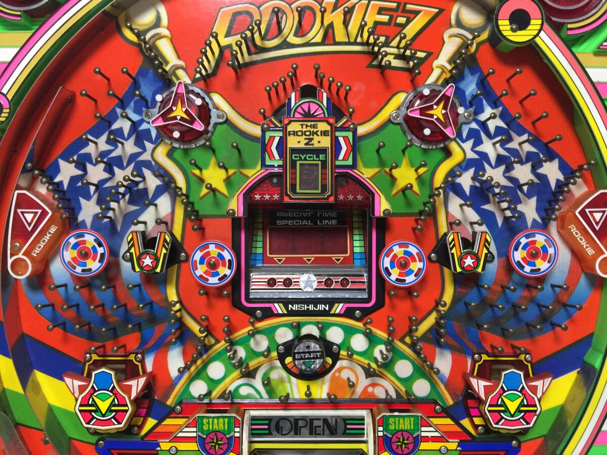 昭和レトロ パチンコ ROOKIE-Z セルのみ ジャンク 当時物 検 昭和レトロ パチンコ ROOKIE-Z セルのみ ジャンク 当時物 検