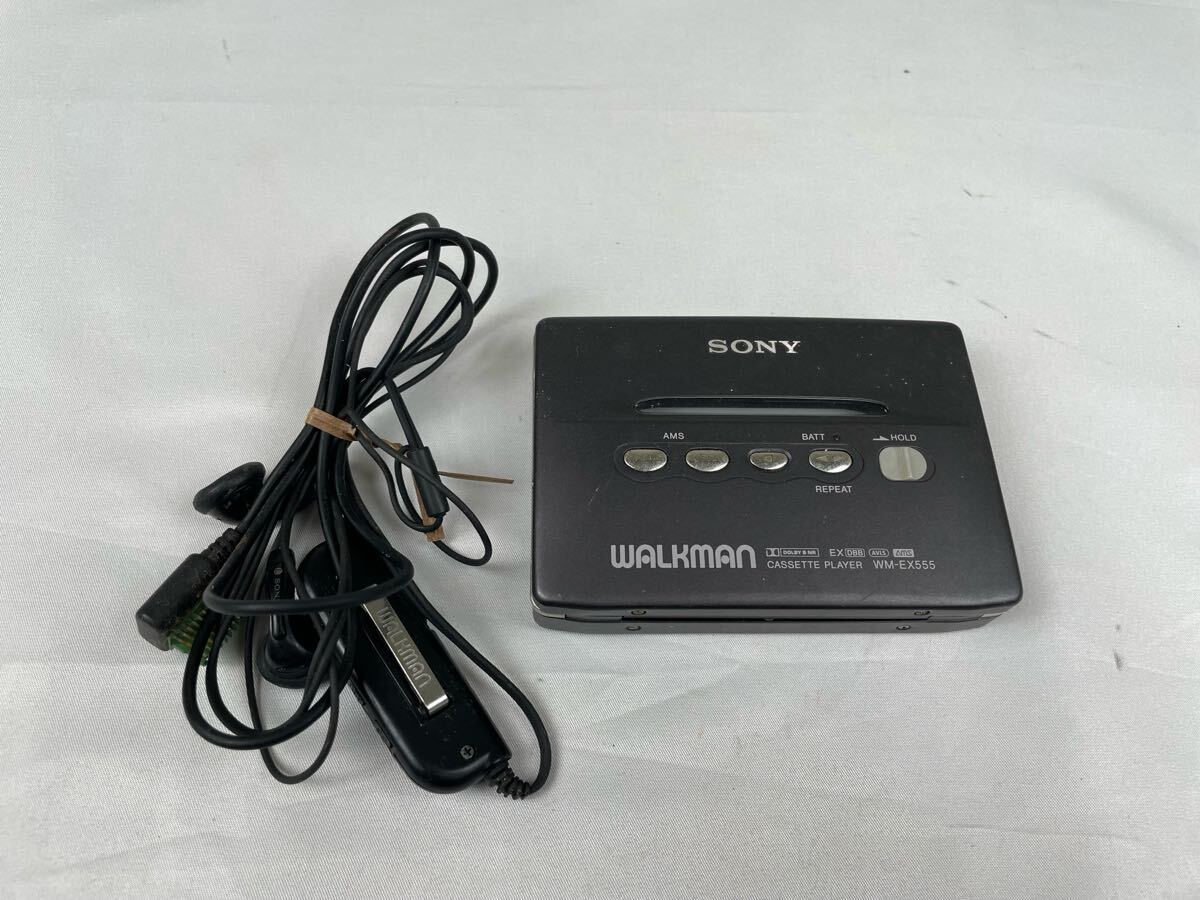 1148】 SONY WALKMAN カセットプレーヤーWM-EX555/ ソニー 1148】 SONY WALKMAN カセットプレーヤーWM-EX555/ ソニー