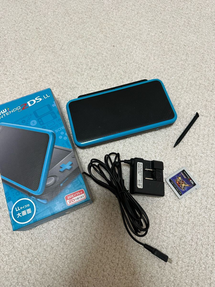 ◎美品 完品 動作確認済み Newニンテンドー2DS LL ブラック ◎美品 完品 動作確認済み Newニンテンドー2DS LL ブラック