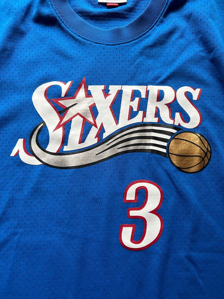 ☆美品 レア Mitchell & Ness メンズ L Allen Iverson ☆美品 レア Mitchell & Ness メンズ L Allen Iverson