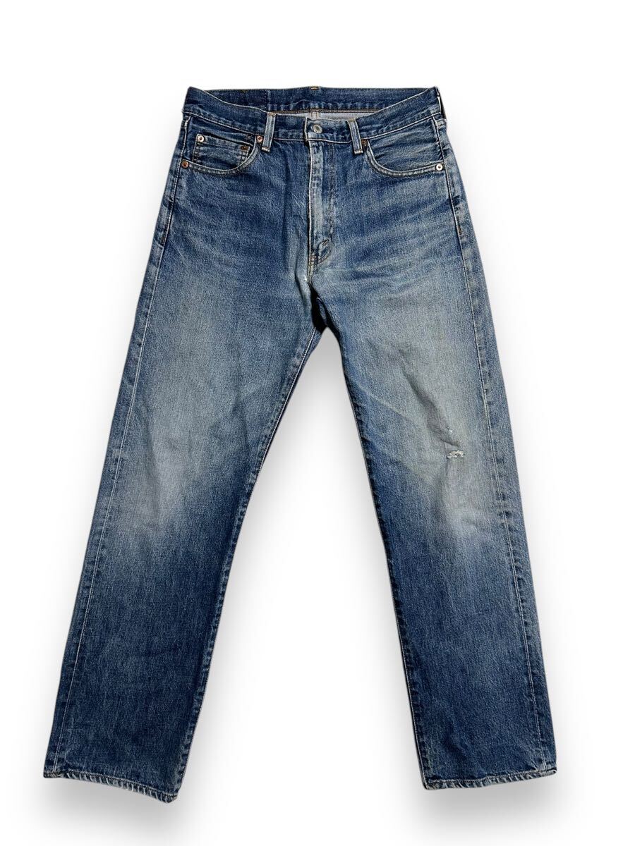 ☆日本製 90s Levi's 502 BIGE 赤耳 W31 ジッパーフライ デニム ☆日本製 90s Levi's 502 BIGE 赤耳 W31 ジッパーフライ デニム