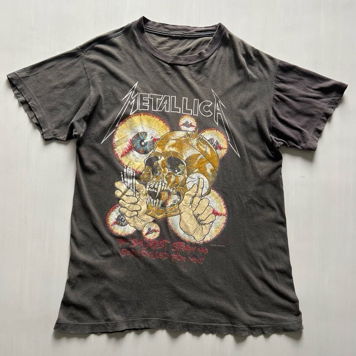 1988s METALLICA PUSHEAD バンドTシャツ ヴィンテージ 1988s METALLICA PUSHEAD バンドTシャツ ヴィンテージ