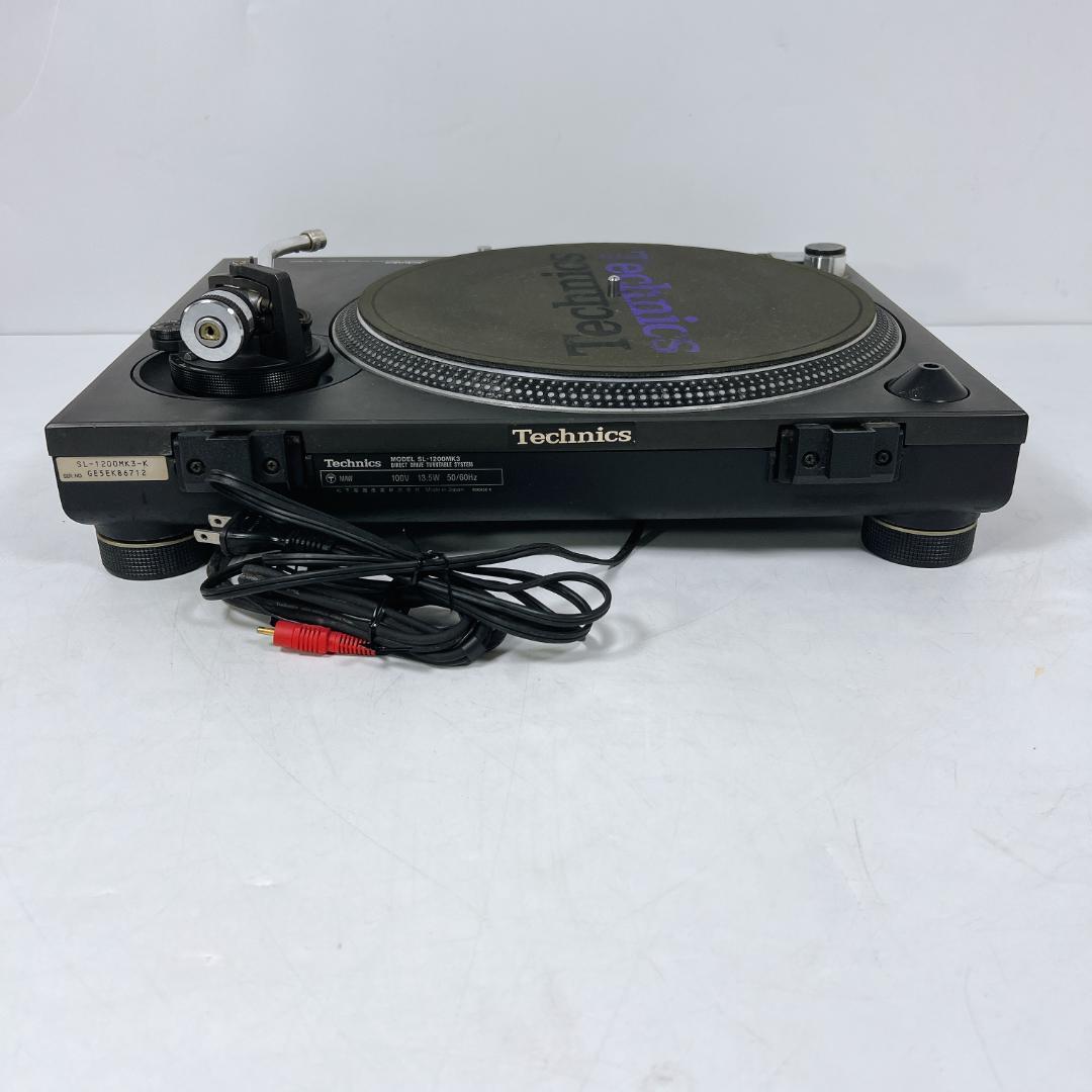 Technics テクニクス SL-1200MK3 DJ ターンテーブル レコード Technics テクニクス SL-1200MK3 DJ ターンテーブル レコード