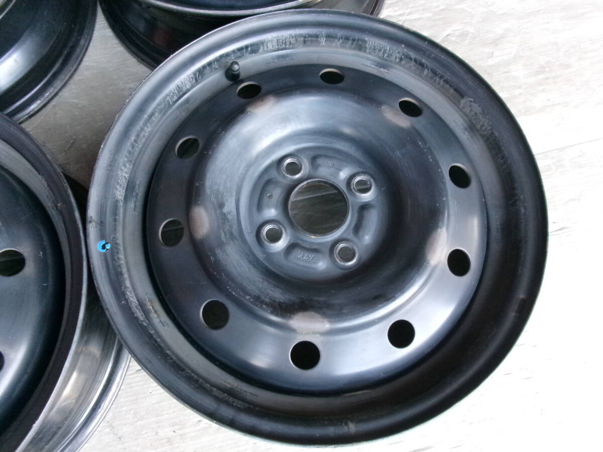 !_[ Suzuki ] Swift (ZC72S,ZD72S) оригинальный стальное колесо 15x5J 4-100 +40 ступица 54*4 шт. комплект 50407-10 осмотр )ig лак SWIFT