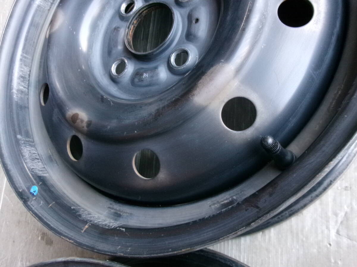 !_[ Suzuki ] Swift (ZC72S,ZD72S) оригинальный стальное колесо 15x5J 4-100 +40 ступица 54*4 шт. комплект 50407-10 осмотр )ig лак SWIFT