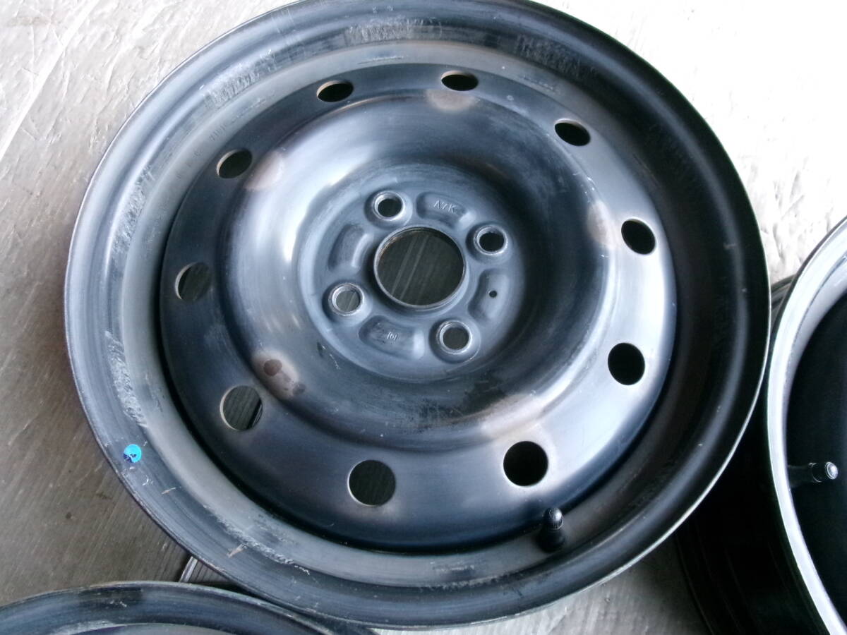 !_[ Suzuki ] Swift (ZC72S,ZD72S) оригинальный стальное колесо 15x5J 4-100 +40 ступица 54*4 шт. комплект 50407-10 осмотр )ig лак SWIFT