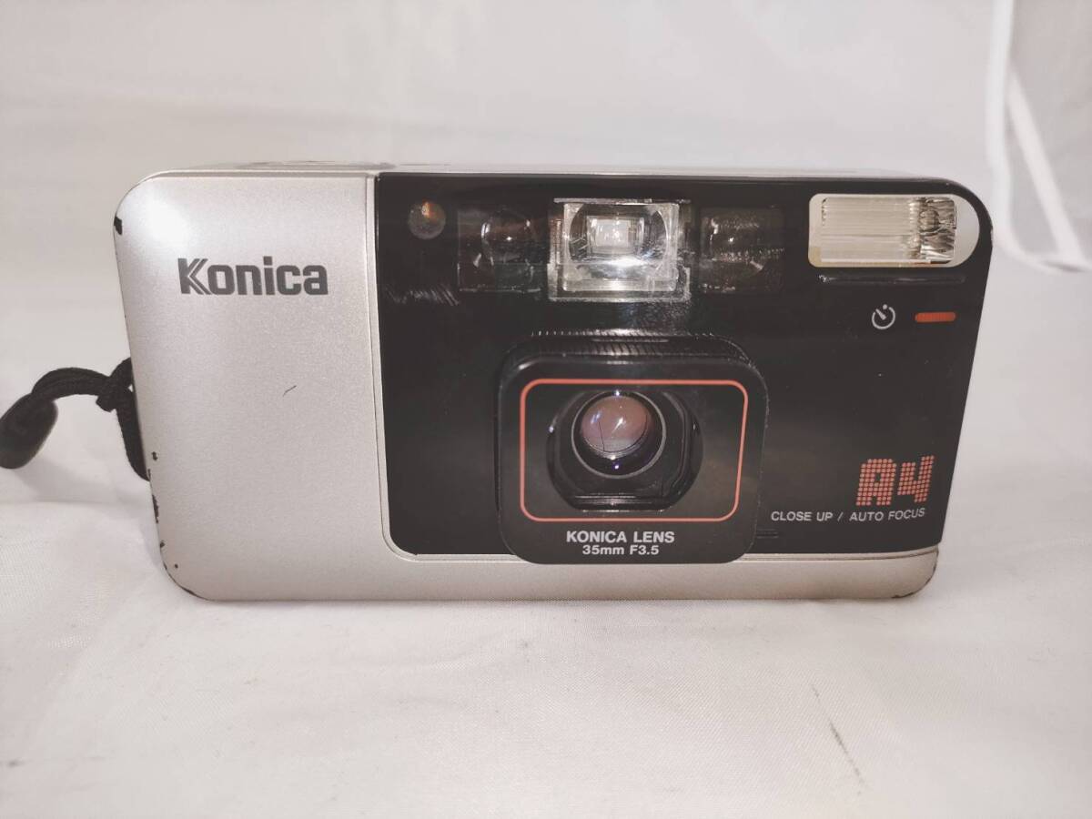 KONICA Konica пленочный фотоаппарат Big mini A4 shutter flash OK