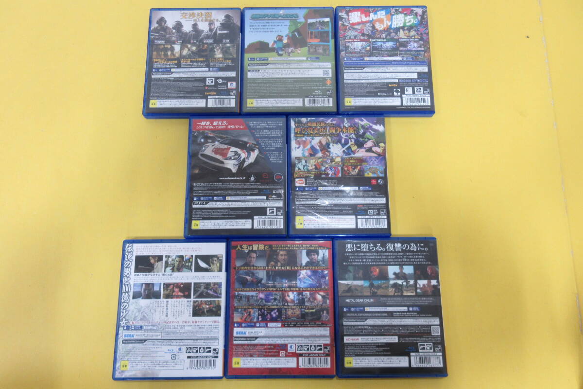058) ジャンク PS4ソフト 8本セット レインボーシックス シージ 058) ジャンク PS4ソフト 8本セット レインボーシックス シージ
