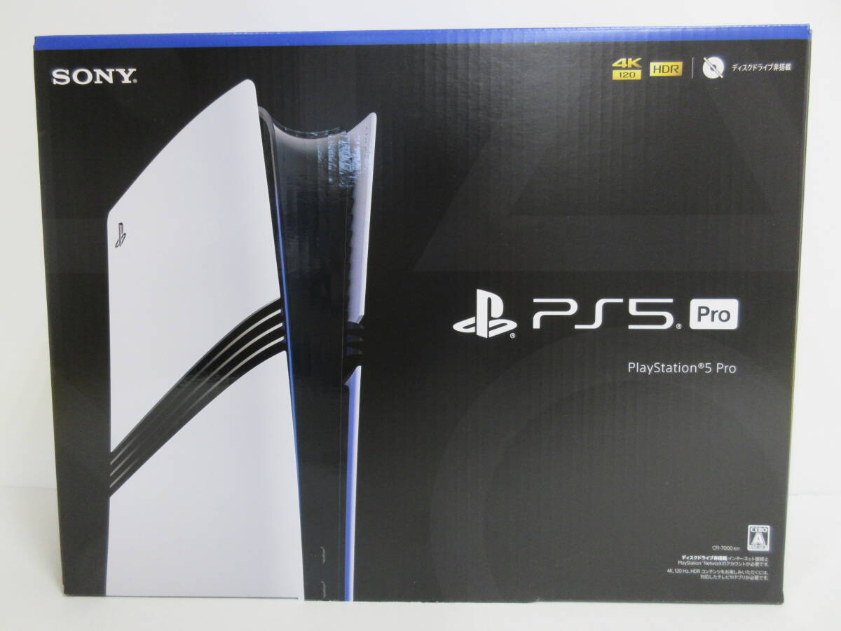 072) 未使用 PlayStation5 Pro (プレイステーション5 プロ) PS5 072) 未使用 PlayStation5 Pro (プレイステーション5 プロ) PS5
