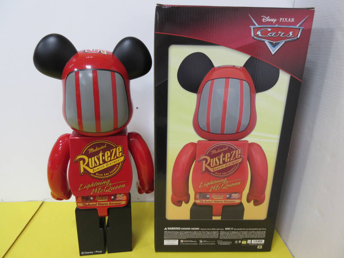 091) BE@RBRICK LIGHTNING McQUEEN 1000% ベアブリック 『CARS 091) BE@RBRICK LIGHTNING McQUEEN 1000% ベアブリック 『CARS
